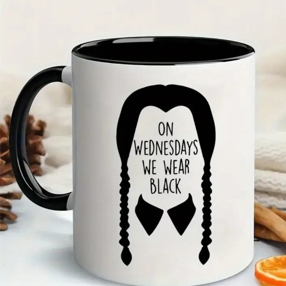 Black and White Mug with Quote